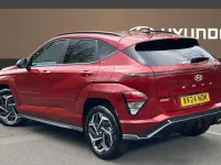 Second-hand Hyundai Kona N Line 120 CP (88 kW) 2024 Roșu SUV