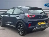 Used Ford Puma Titanium 125 HP (91 kW) 2023 Blazer blue (solid colour) SUV