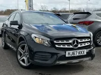 Used Mercedes GLA220 AMG line 177 HP (130 kW) 2017 Black SUV