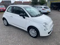 Used Fiat 500 Pop 69 HP (50 kW) 2014 White Hatchback