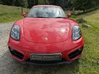 Used Porsche Cayman 275 HP (202 kW) 2014 Red Coupe