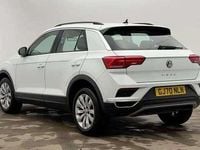 Used VW T-Roc SE 115 HP (84 kW) 2020 Pure white SUV
