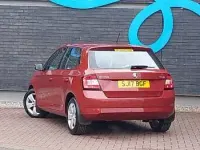 Usado Skoda Fabia SE 110 CV (80 kW) 2017 Rojo Utilitario
