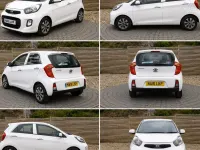 Used Kia Picanto 84 HP (61 kW) 2016 White Hatchback