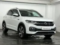 Used VW T-Cross R-line 110 HP (80 kW) 2023 White SUV