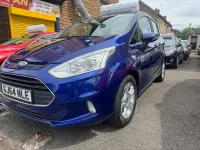 Used Ford B-MAX Zetec 90 HP (66 kW) 2014 Blue MPV