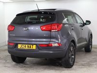 Używany Kia Sportage 134 KM (98 kW) 2014 Srebrny SUV