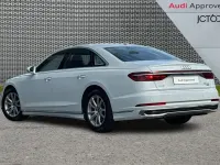 Used Audi A8L Sport 286 HP (210 kW) 2023 White Sedan