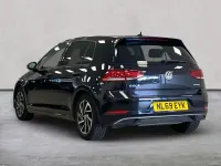 Used VW Golf VII Match 130 HP (95 kW) 2019 Black Hatchback