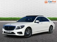 Used Mercedes S350 AMG line 2017 White Sedan