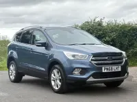 Used Ford Kuga Titanium 120 HP (88 kW) 2018 Blue SUV