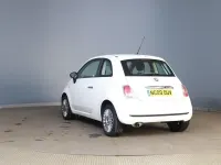 Begagnad Fiat 500 Pop 69 HK (50 kW) 2009 Vit Cab