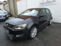Used VW Polo SEL 90 HP (66 kW) 2010 Black Hatchback