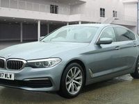Used BMW 520 Comfort Edition 2017 Blue Sedan
