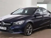 Used Mercedes CLA200 2017 Blue Sedan