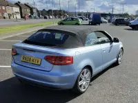 Used Audi A3 Cabriolet S-Line 140 HP (102 kW) 2008 Blue Cabriolet