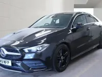 Used Mercedes CLA220 AMG line 2019 Black Coupe