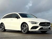 Used Mercedes CLA250e Shooting Brake AMG line 2022 White Estate