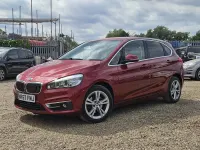 Used BMW 218 Luxury Line 2017 Red Hatchback