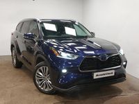 Used Toyota Highlander 248 HP (182 kW) 2021 Blue SUV