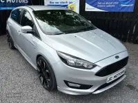 Käytetty Ford Focus ST-Line X 140 HP (102 kW) 2017 Hopea Viistoperä