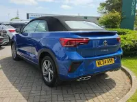 Used VW T-Roc Cabriolet R-line 150 HP (110 kW) 2024 Blue Cabriolet