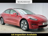Used Tesla Model 3 Standard Range Plus 239 kW (325 HP) 2019 Red Sedan