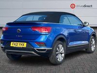 Used VW T-Roc Cabriolet Design 2021 Blue Cabriolet
