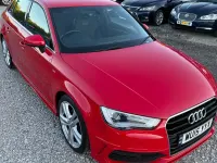 Used Audi A3 S-Line 2015 Red Hatchback