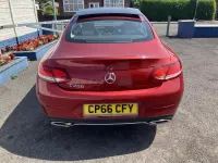 Used Mercedes C200 Premium 2016 Red Coupe