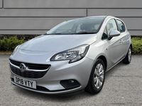 Used Vauxhall Corsa Design Edition 73 HP (53 kW) 2018 Silver Hatchback