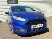 Used Ford Fiesta ST 182 HP (133 kW) 2016 Blue Hatchback