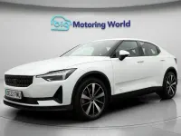 Used Polestar 2 Standard Range Single Motor 300 kW (408 HP) 2022 White Hatchback