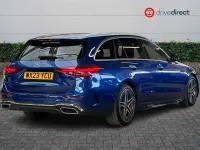 Used Mercedes C200 AMG line 2023 Blue Estate