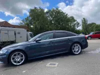 Used Audi A6 S-Line 204 HP (150 kW) 2013 Blue Sedan