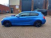 Used BMW 120 M Sport 184 HP (135 kW) 2014 Blue Hatchback