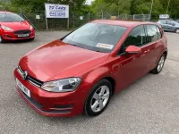 Used VW Golf VII Edition 110 HP (80 kW) 2016 Red Hatchback