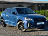 Ny Audi Q2 Black Edition 116 HK (85 kW) 2026 Blå SUV