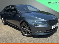 Used Skoda Superb 110 HP (80 kW) 2018 Quartz grey metallic Hatchback