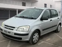 Used Hyundai Getz 82 HP (60 kW) 2005 Silver Hatchback