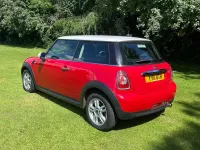Used Mini ONE Hatch 98 HP (72 kW) 2011 Red Hatchback