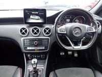 Used Mercedes A180 AMG line 109 HP (80 kW) 2017 Black Hatchback