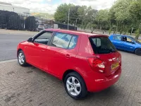Used Skoda Fabia SE 2010 Red Hatchback