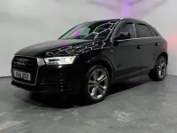 Used Audi Q3 S-line plus 184 HP (135 kW) 2016 Black SUV