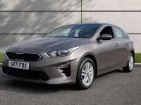 Used Kia Ceed 118 HP (86 kW) 2021 Brown Hatchback