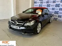 Used Mercedes E220 AMG 2014 Black Cabriolet