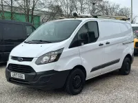 Used Ford Transit Custom 105 HP (77 kW) 2017 White Van