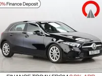 Second-hand Mercedes A200 Executive 163 CP (119 kW) 2021 Negru Hatchback