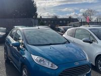 Used Ford Fiesta Zetec 2013 Blue Hatchback