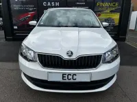 Used Skoda Fabia SE 75 HP (55 kW) 2016 White Hatchback